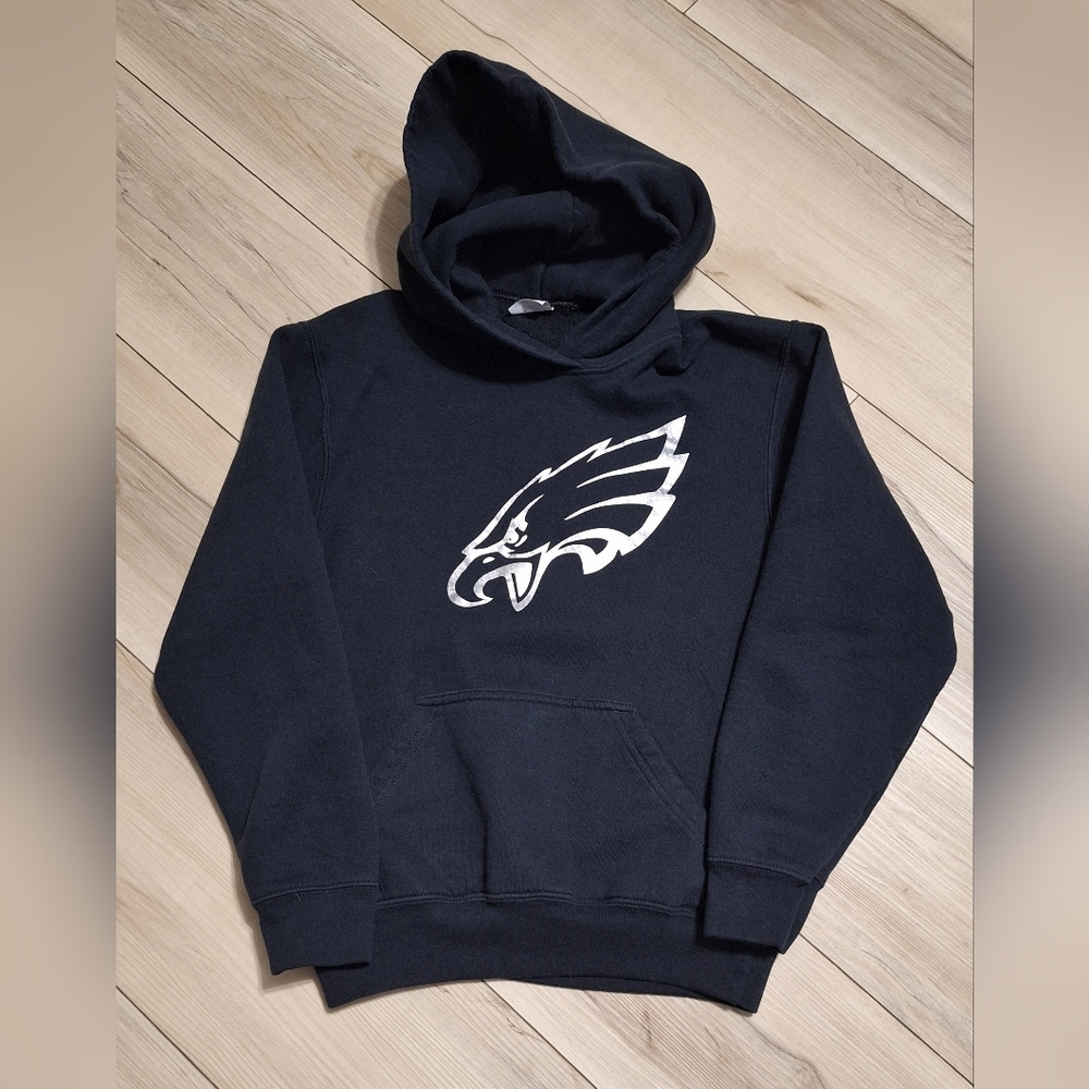 Eagles Logo Black Hoodie
